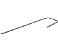 Скобы садовые ПРОГРЕССТЛТ Г-образные, для агротекстиля, оцинкованные, 3 мм, особопрочные, 200 штук СКГ200