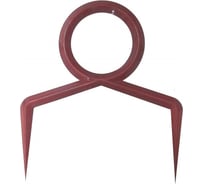 Декоративный заборчик Дачная мозаика "Лассо" темно-коричневый 12061