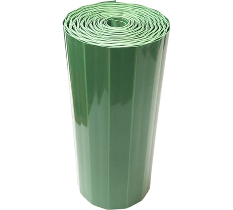 Бордюрная лента Дачная мозаика гофрированная, зеленая 11976