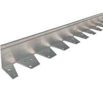 Алюминиевый бордюр ГеоПластБорд 80 мм, длина 2500 мм АЛ2500.80к 33897061