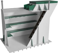 Погреб ЗЕМЛЯК Комфорт 1500x1500x2500 мм PK1515