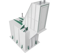 Погреб ЗЕМЛЯК Комфорт Плюс 2500x2000x2500 мм PKP2520