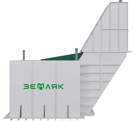 Погреб ЗЕМЛЯК Премиум Плюс 1500x1500x2500 мм PPP1515