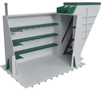 Погреб ЗЕМЛЯК Премиум 5000x2000x2500 мм PP5020