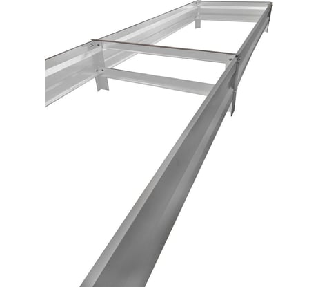 Грядка Теплица-царица высота борта 20см, 1*4м, цинк 00-00027110