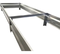 Грядка Теплица-царица высота борта 20см, 1*2м, цинк 00-00027108