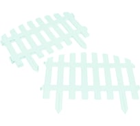 Декоративный забор GARDENPLAST RENESSANS №2 7 шт, длина 3,10 м, белый 4814132000243 50011