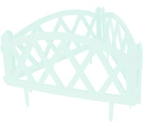 Декоративный забор GARDENPLAST MODERN №4 5 шт, длина 3,00 м, белый 4814132000267 50013