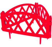 Декоративный забор GARDENPLAST MODERN №4 5 шт, длина 3,00 м терракот 4814132000434 50313