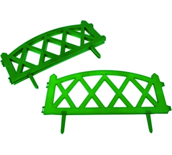 Декоративный забор GARDENPLAST MODERN №4 5 шт, длина 3,00 м зеленый 4814132000410 50113