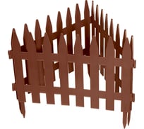 Декоративный забор PALISAD Рейка 28x300 см, терракот 65007