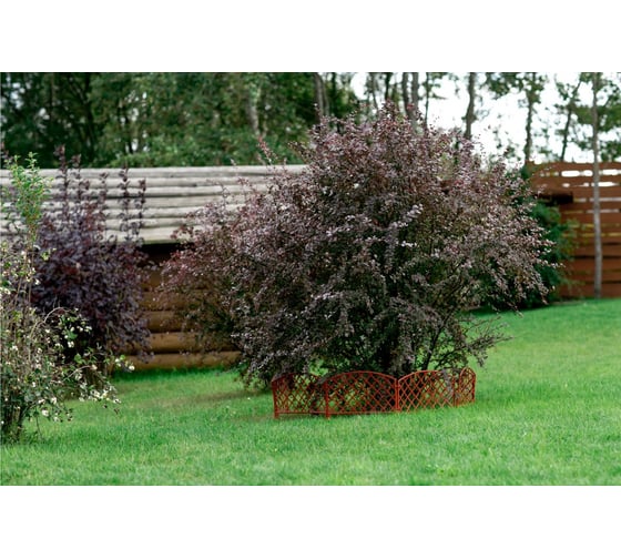 Декоративный забор GARDENPLAST ROMANIKA №1 7 секций, 2.95 м, терракот 4814132000311 50310