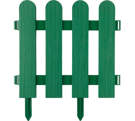 Декоративный забор GRINDA 29х224 см, зеленый 422209-G