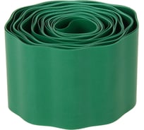 Бордюрная гофрированная лента Дачная мозаика 9 м х 150 мм, зеленая 11815 16296642