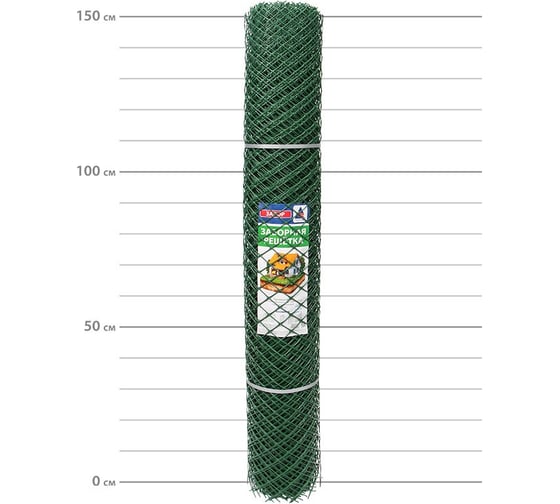 Заборная решетка Протэкт Эконом 1.2х20 м, хаки З-35/1,2/20 х