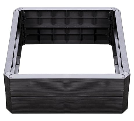 Прямоугольная грядка GRAF 80х80х25 см 645117