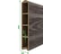 Готовый комплект грядки из ДПК Еврогрядка 1200x800x225-3D, цвет венге GEG3-225-3D 10
