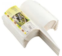 Бордюр Дачная мозаика Каскад белый, 3 м, 18х30 см 9519