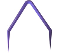 Декоративный заборчик Дачная мозаика Бумеранг сиреневый 10685