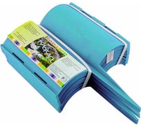 Бордюр Дачная мозаика Каскад голубой, 3 м, 18х30 см 9726