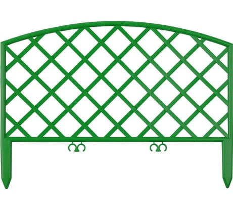 Декоративный забор Grinda 24x320 см, зеленый 422207-G
