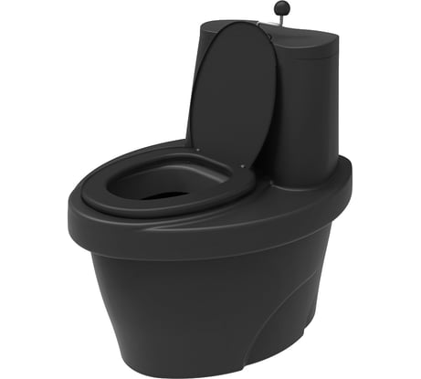 Торфяной туалет Rostok черный 206.1000.899.0
