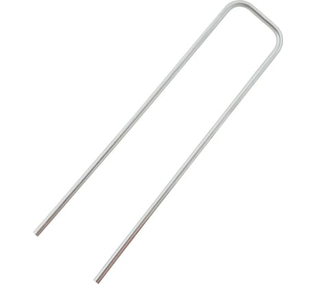 Скоба для мембраны ООО "ПК "СТМ" п-образная, 150x45x2.5, оцинкованная, 100 шт. 15451525100