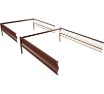 Удлинение с полимерным покрытием ПоУму 0.65х2.0 м, шоколадно-коричневое 652028017