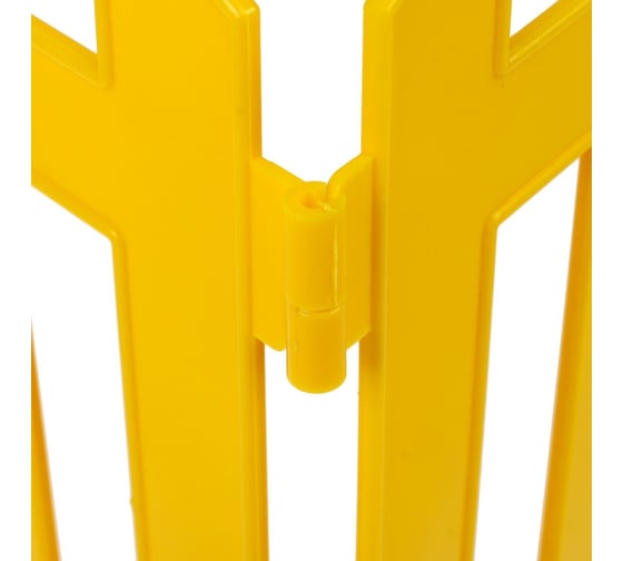 Ограждение Greengo RENESSANS 35x210 см, 5 секций, жёлтое 3338439