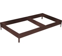 Оцинкованная грядка Greengo 295x100x15 см, шоколад 3185468