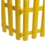 Ограждение Greengo 30x300 см, 5 секций, жёлтое 3296969 5