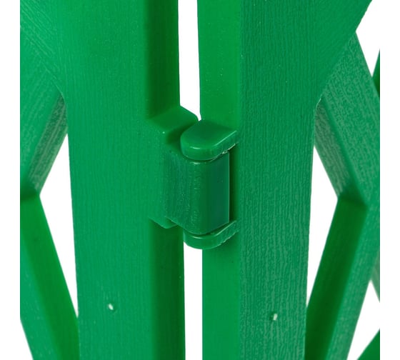 Ограждение Greengo MODERN 35x232 см, 4 секции, зелёное 3338448