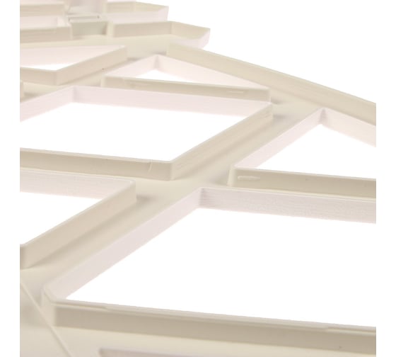 Ограждение Greengo MODERN 35x232 см, 4 секции, белое 3338447