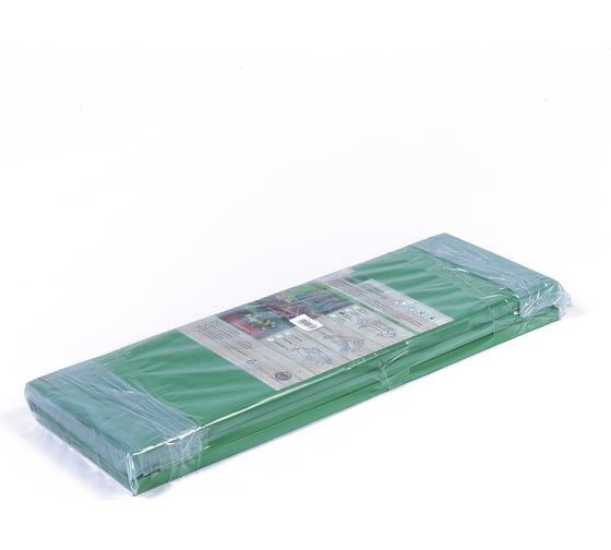 Оцинкованная клумба Greengo d=100 см, h=15 см, ярко-зеленая 1822894
