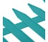 Ограждение Greengo GOTIKA 35х210 см, 5 секций, пластик, бирюзовое 724318 4