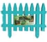 Ограждение Greengo GOTIKA 35х210 см, 5 секций, пластик, бирюзовое 724318 6