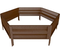 Сборная клумба Delta-Park KS35 коричневый 3005013_10