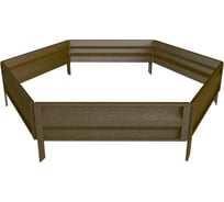 Сборная клумба Delta-Park KS50 коричневый 3005013_13