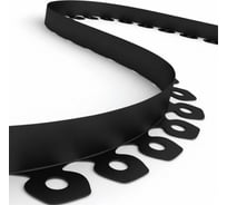 Бордюр садовый ГеоПластБорд пластиковый Манго для дачи высота 55 мм 10 метров с колышками GPBG55.10.30