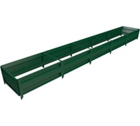 Сборная грядка Delta-Park GU 0.7х5 м, зеленая 30011_GU705Gr
