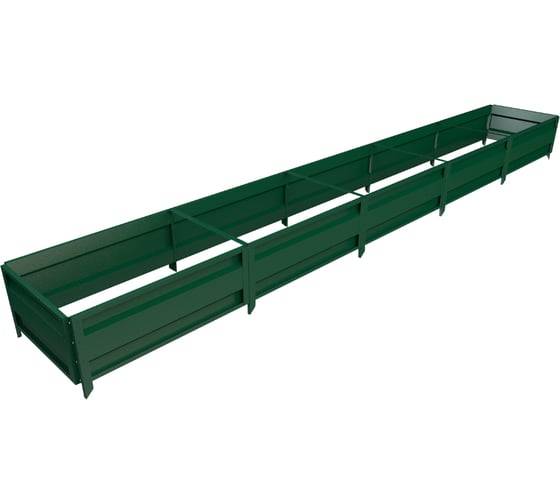 Сборная грядка Delta-Park GU 0.7х5 м, зеленая 30011_GU705Gr 1