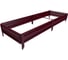 Готовая грядка Delta-Park GL 0.7х2 м, коричнево-красная 30010_GL702Ch 1