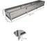 Сборная грядка Delta-Park GU 0.5х3 м, серебристая 30011_GU503Zn 2