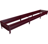 Готовая грядка Delta-Park GL 0.5х3 м, коричнево-красная 30010_GL503Ch