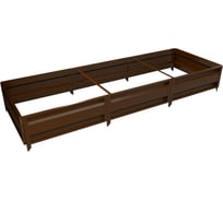 Сборная грядка Delta-Park GU 1х3 м, коричневая 30011_GU13Br
