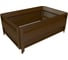 Сборная грядка Delta-Park GU 0.7х1 м, коричневая 30011_GU701Br 1