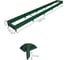 Готовая грядка Delta-Park GL 0.5х5 м, зеленая 30010_GL505Gr 2