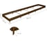 Готовая грядка Delta-Park GL 1х5 м, коричневая 30010_GL15Br 2