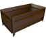 Сборная грядка Delta-Park GU 0.5х1 м, коричневая 30011_GU501Br 1