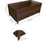Сборная грядка Delta-Park GU 0.5х1 м, коричневая 30011_GU501Br 2